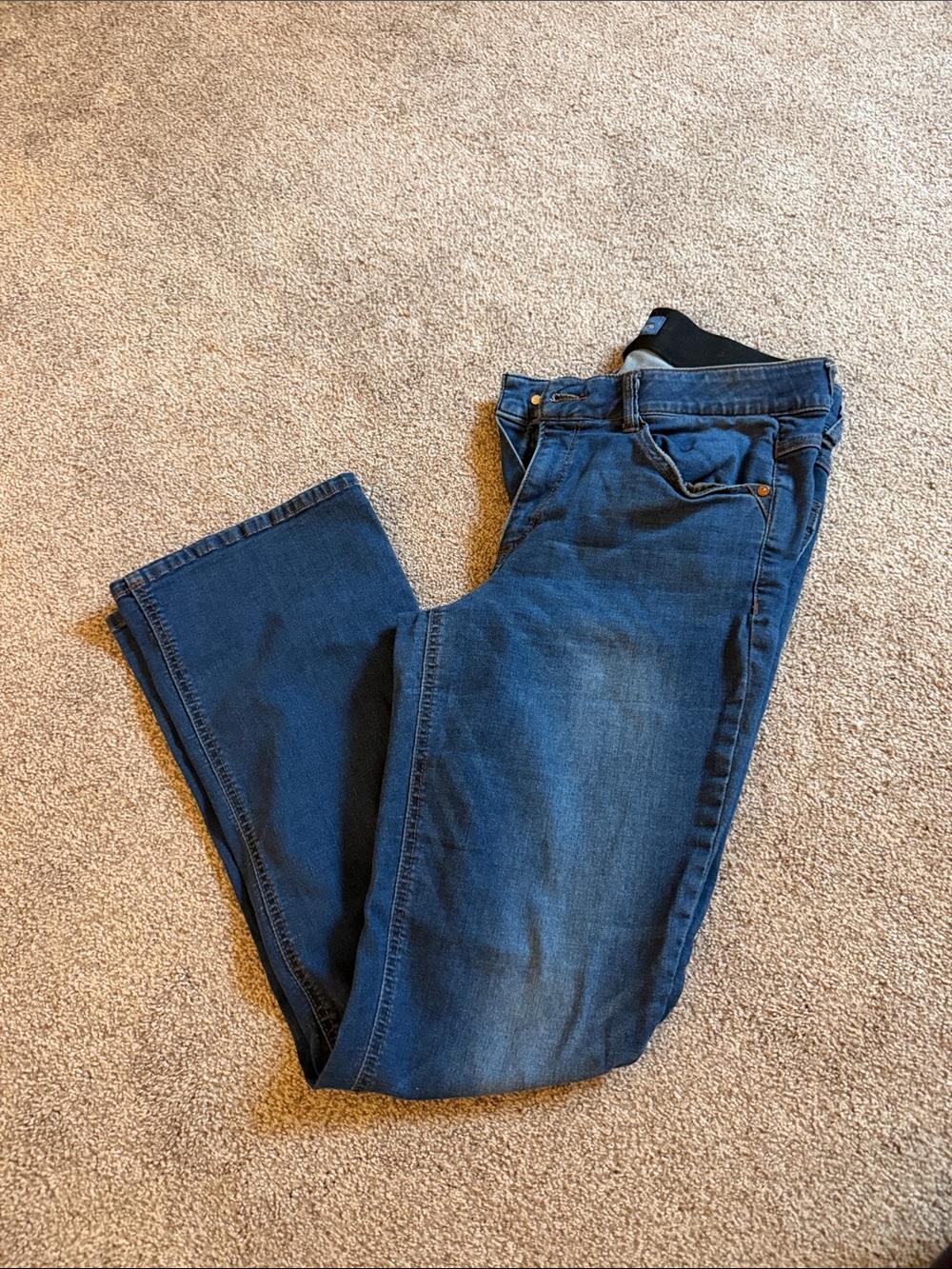 Democracy Indigo Straight Leg Jeans